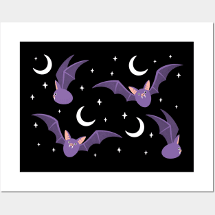 Bat night Posters and Art